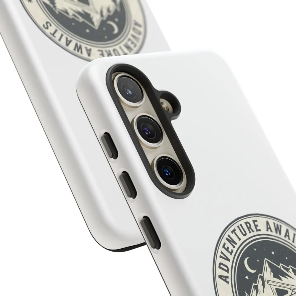 Phone Case — "Adventure Awaits-Go Where You Feel Most Alive" Camper Van Design