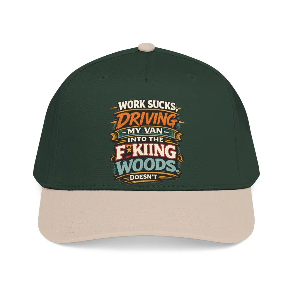 12355402535246997436_2048.jpeg Baseball Cap - "Work Sucks" Design F**K-Line