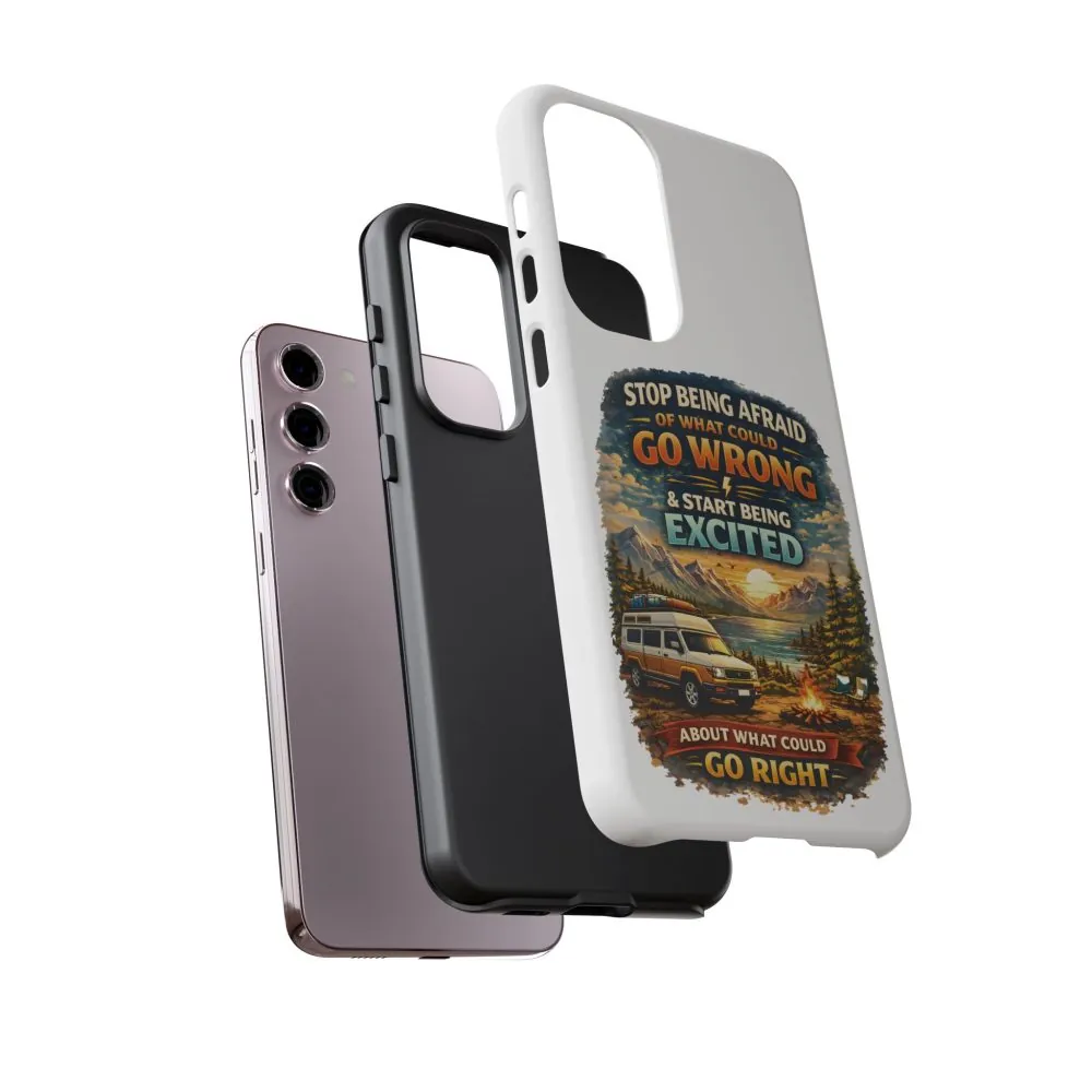 12361974061762973100_2048.jpeg Phone Case — "Stop Being Afraid" (Design Scenic-Line)