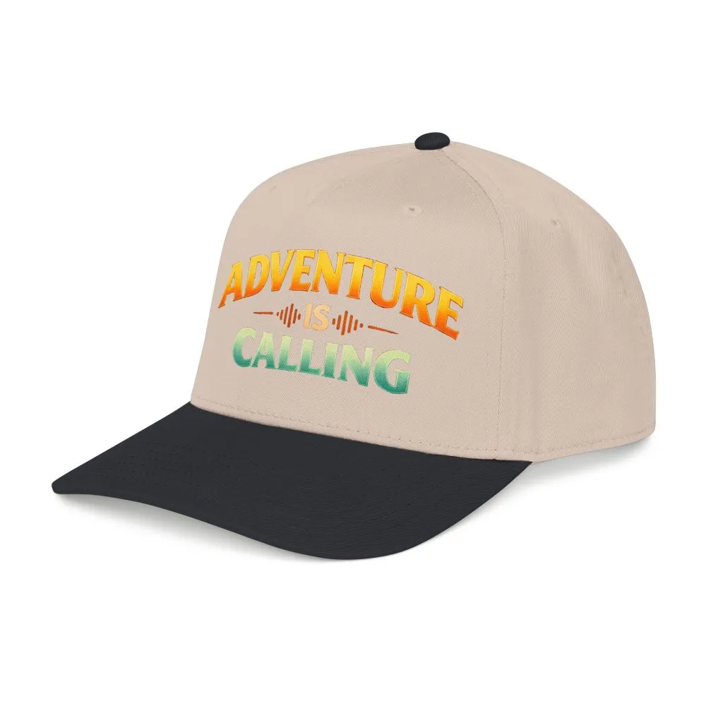 Baseball Cap - "Adventure Is Calling" Design Scenic-Line