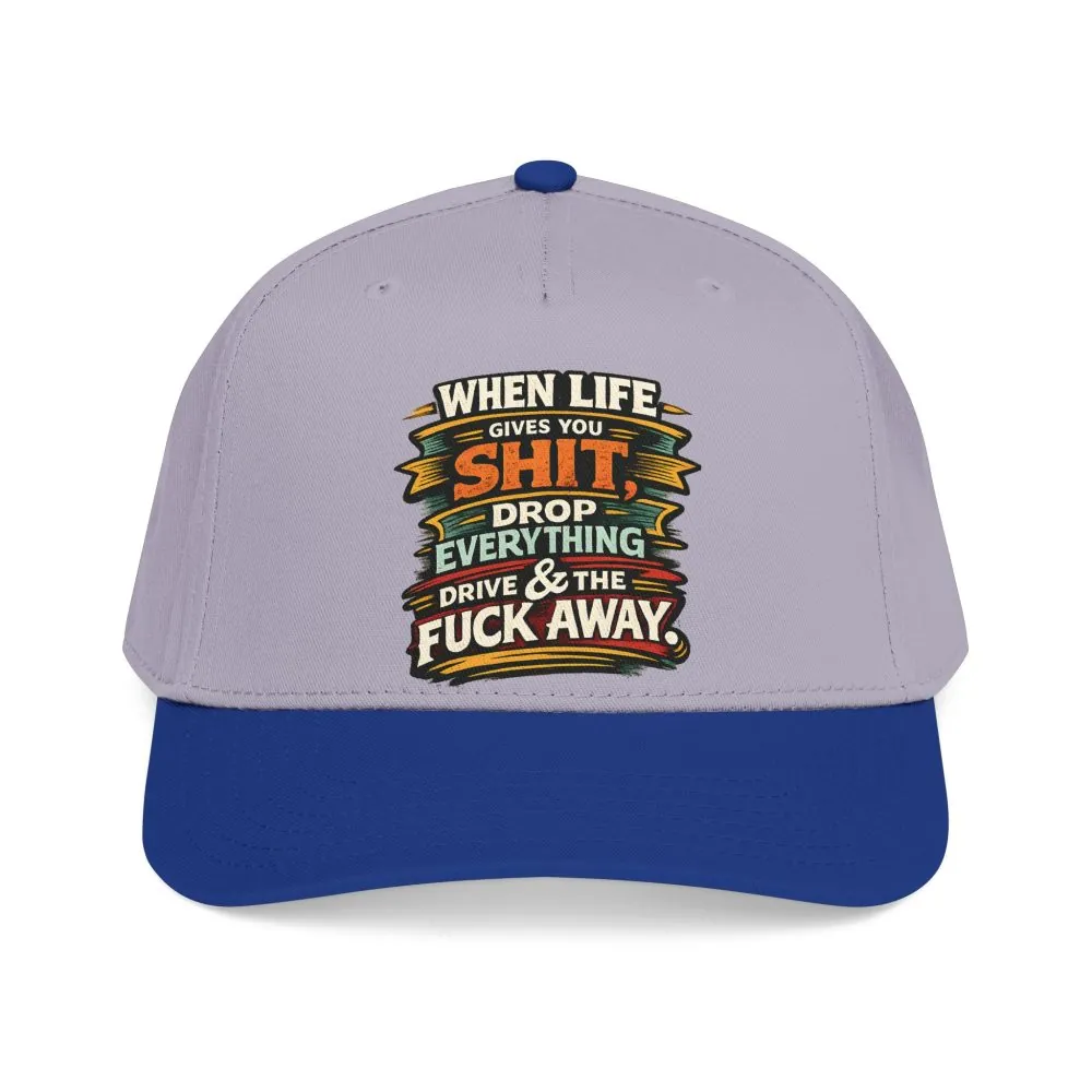 1240436088386111256_2048.jpeg Baseball Cap - "When Live Gives You Shit" Design F**K-Line
