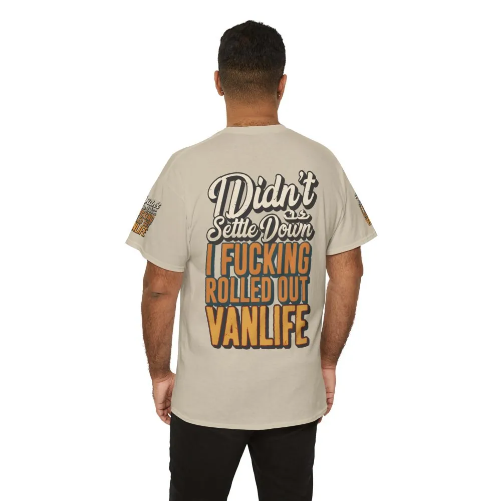 12443517287262064170_2048.jpeg Unisex Heavy Cotton Tee — "Dind´t Settle Down" Design F**K-Line