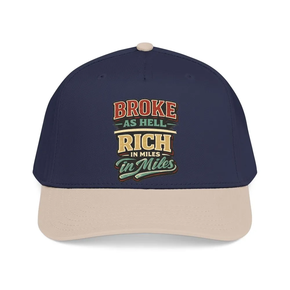 Baseball Cap - "Broke As Hell" Design F**K-Line