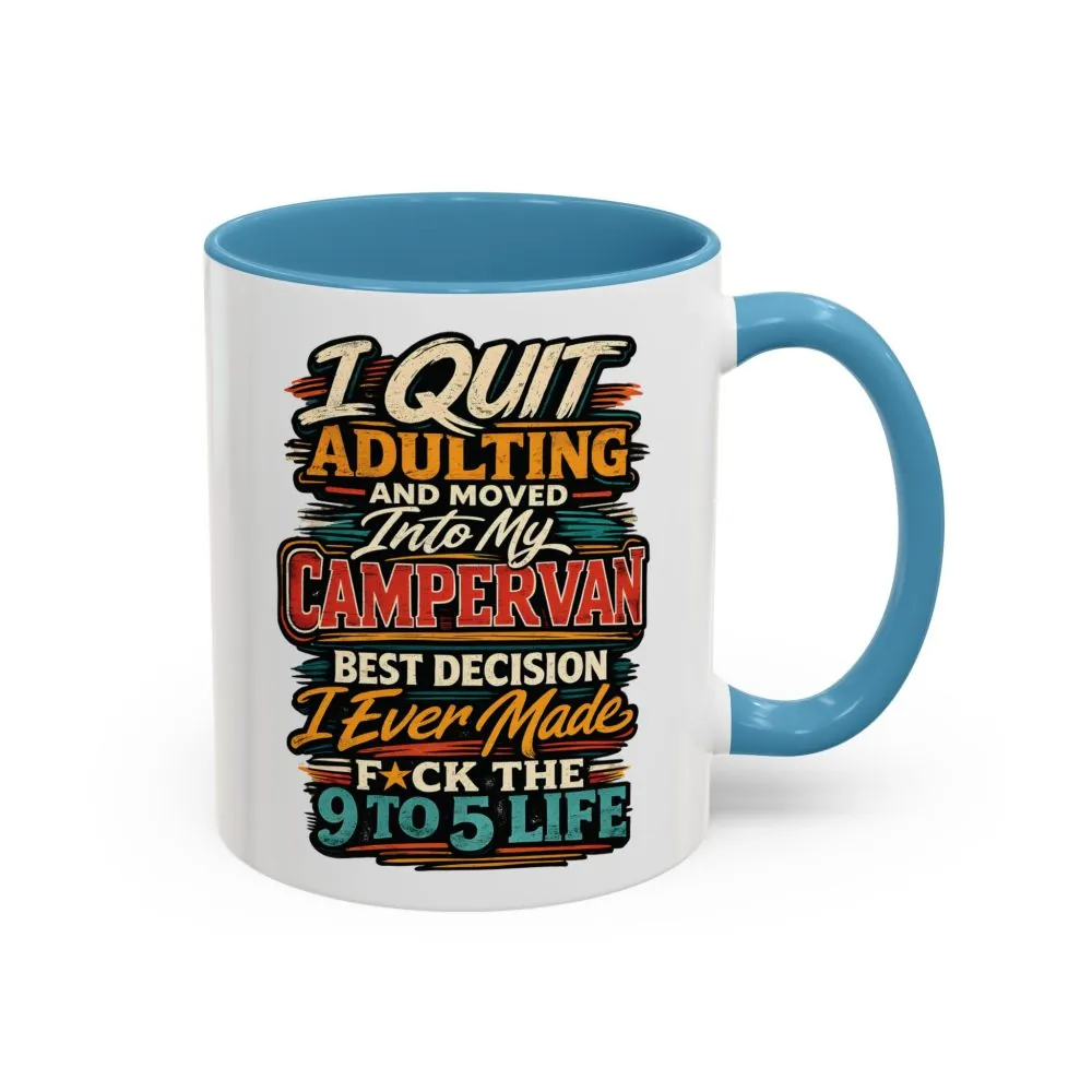 12460544393349745186_2048.jpeg Accent Coffee Mug (11, 15oz) — "I Quit Adulting" Design F**K-Line
