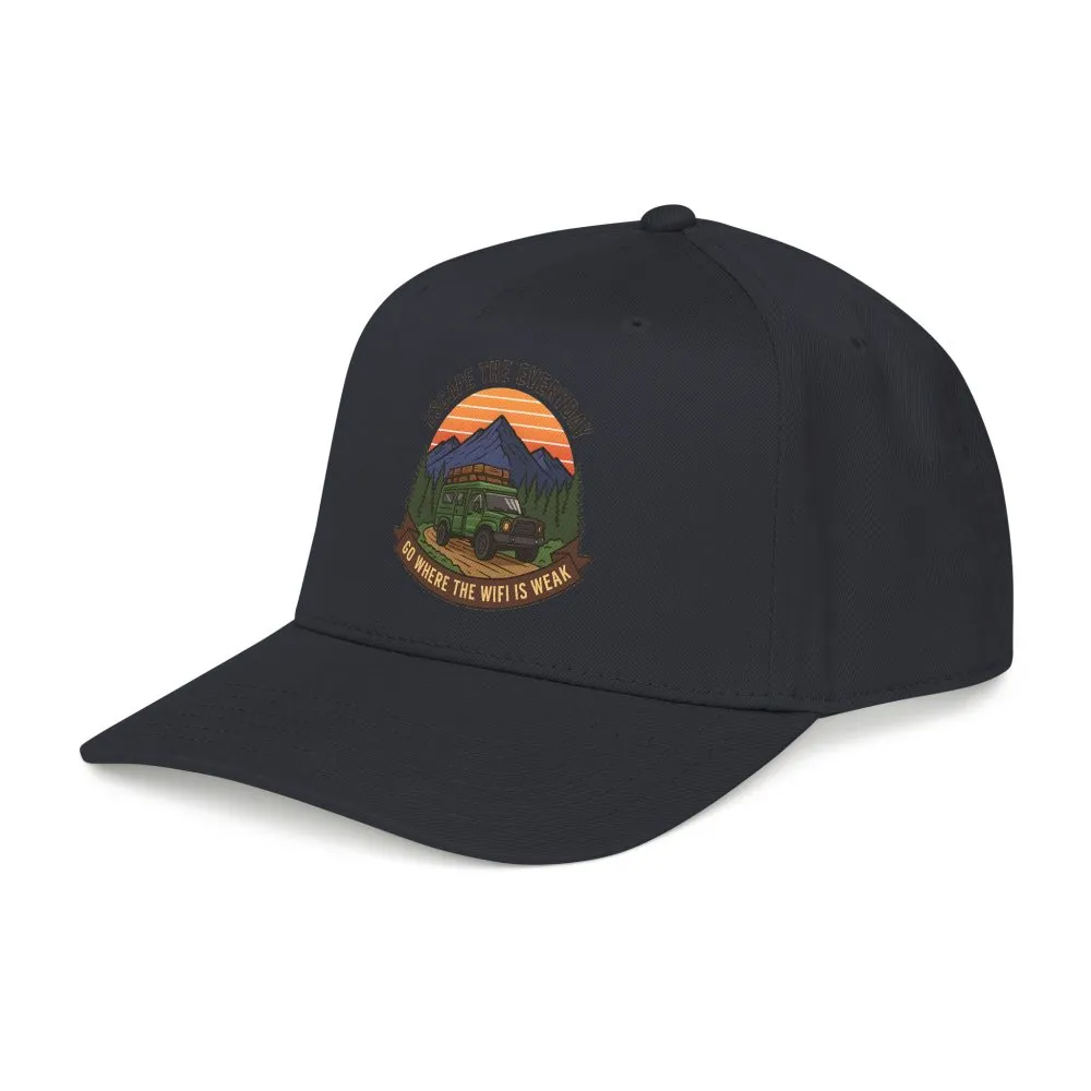 1249747601823028153_2048.jpeg Baseball Cap - 'Escape the Everyday' Off-Road Adventure Hat