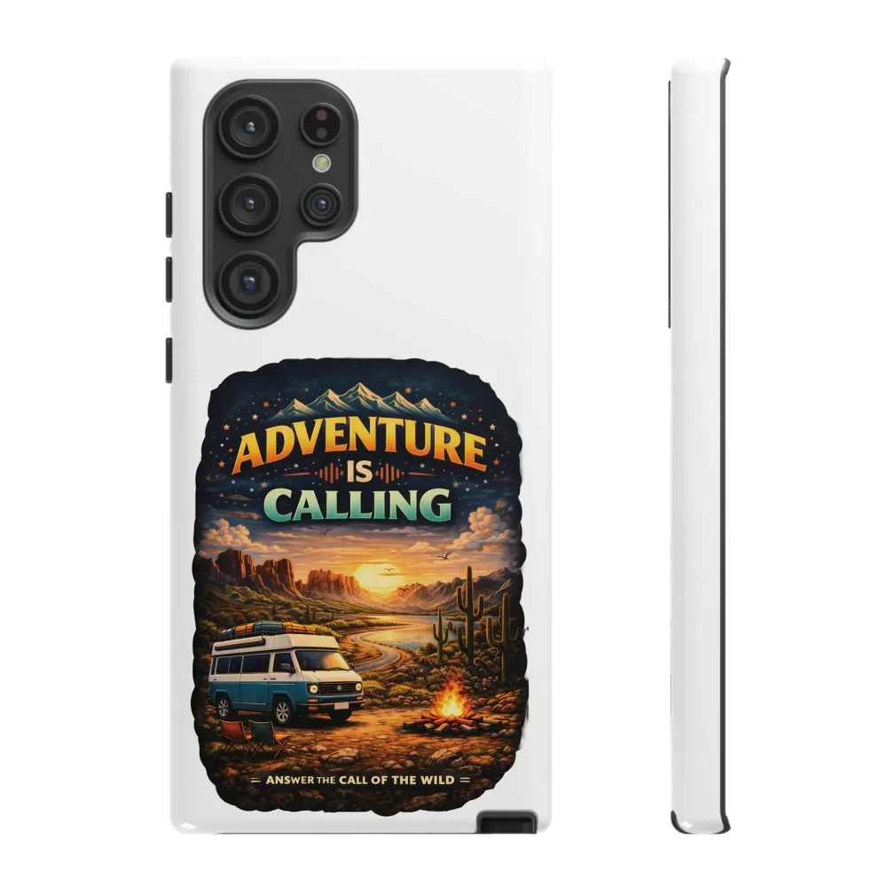Phone Case — "Adventure Is Calling" (Design Scenic-Line)
