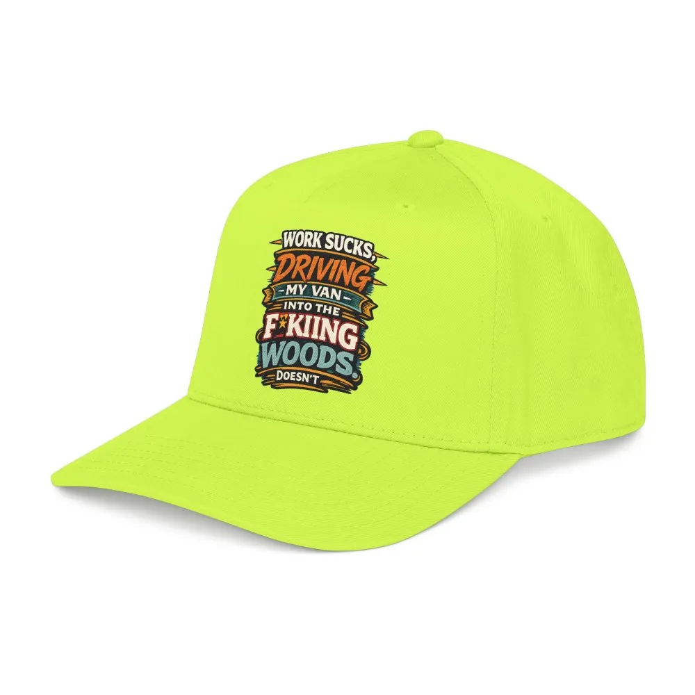12611121434399394552_2048.jpeg Baseball Cap - "Work Sucks" Design F**K-Line
