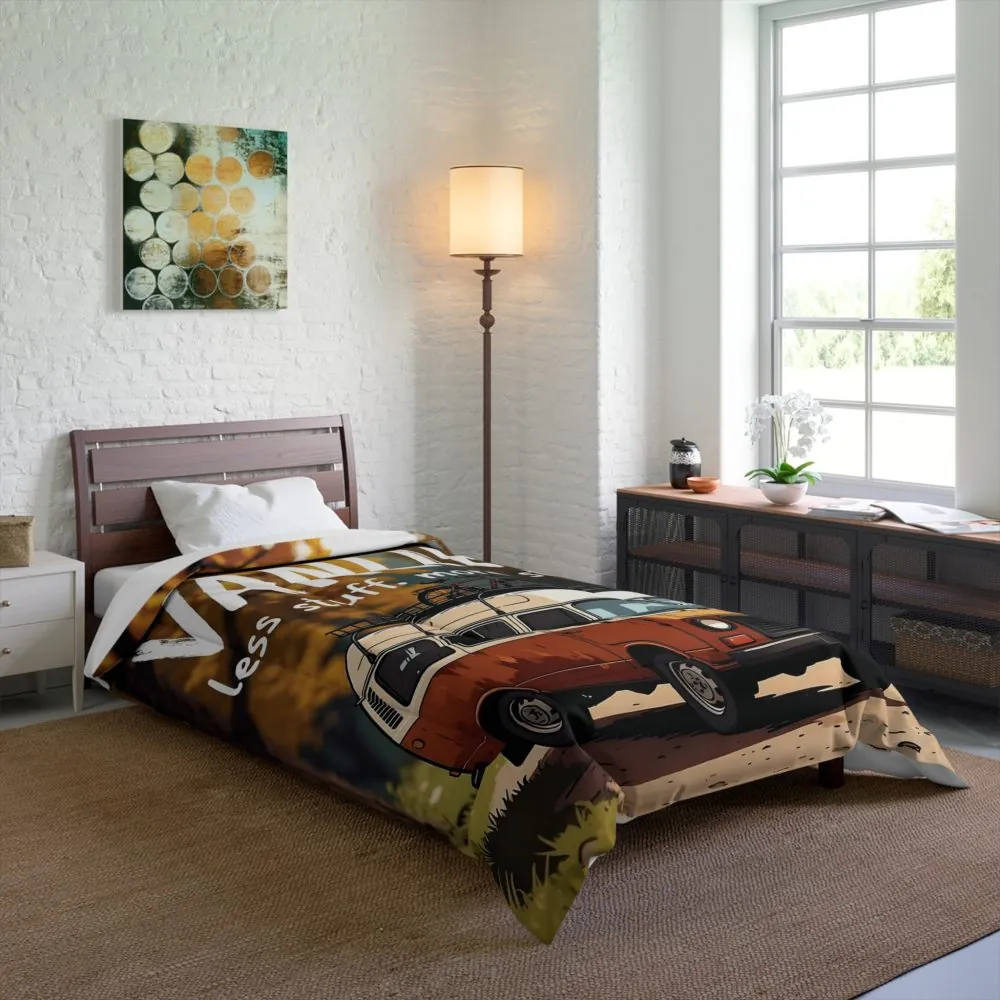 Comforter - "Vanlife -Less Stuff, More Stories" Camper Van Bedding