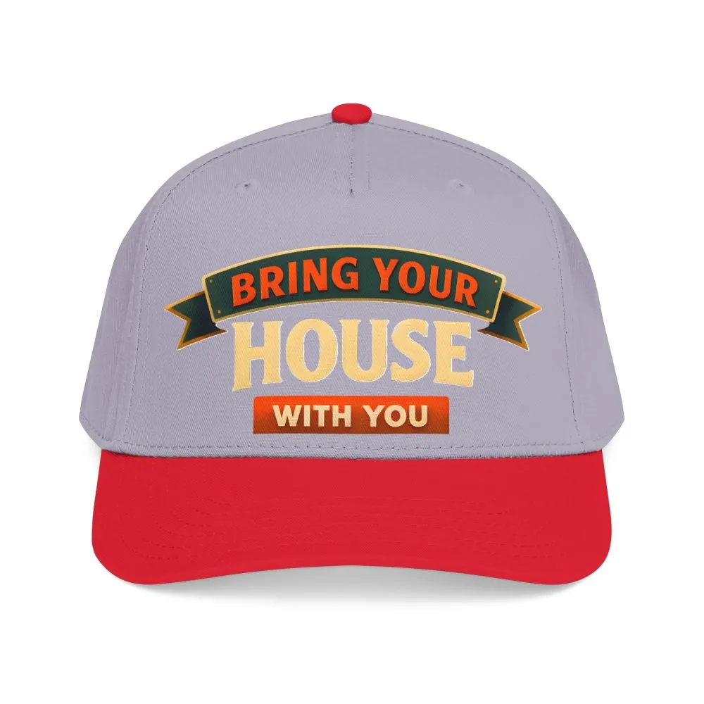 12637687830308383123_2048.jpeg Baseball Cap - "Bring Your House With You" Design Scenic-Line