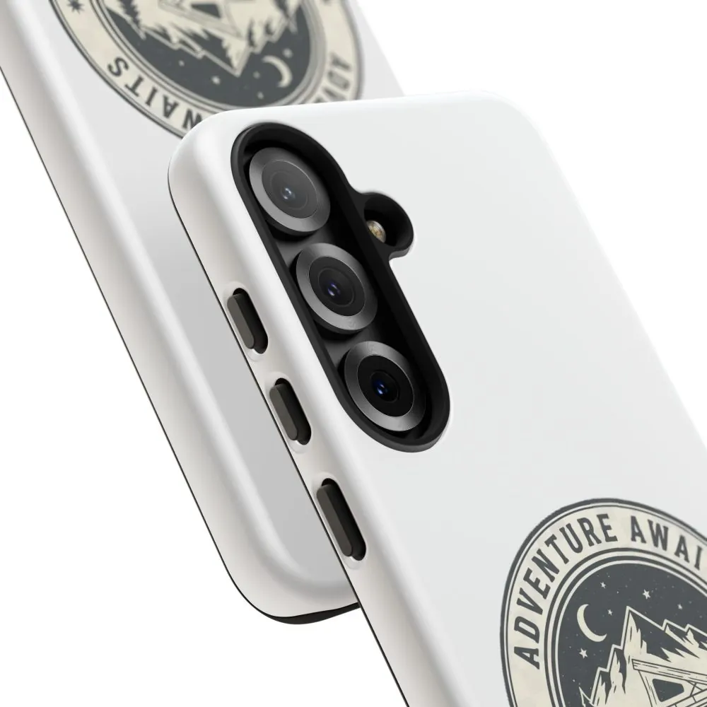 Phone Case — "Adventure Awaits-Go Where You Feel Most Alive" Camper Van Design