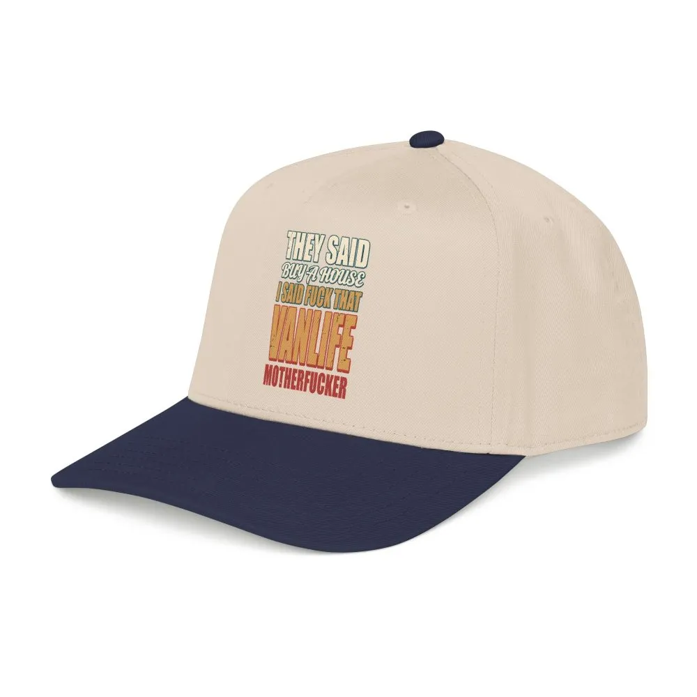 12646806554944659868_2048.jpeg Baseball Cap - "They Said Buy A House" Design F**K-Line