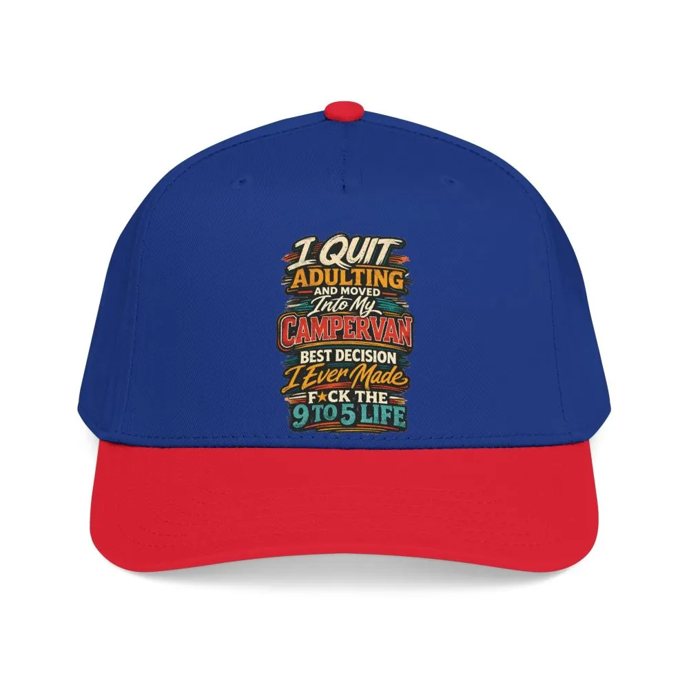 Baseball Cap - "I Quit Adulting" Design F**K-Line