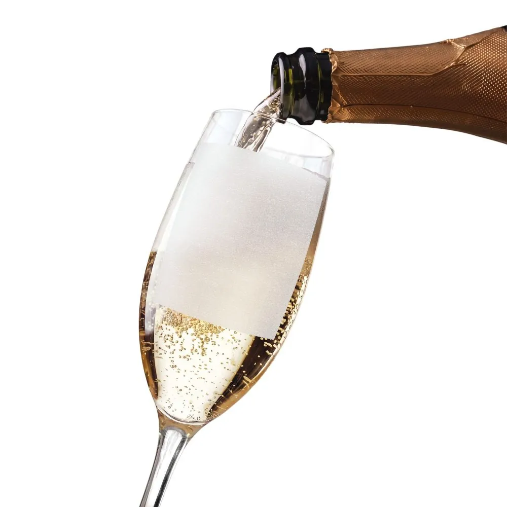 Engraved 8oz Champagne Flute — "Vanlife Cheers-Holiday Gears" Personalized