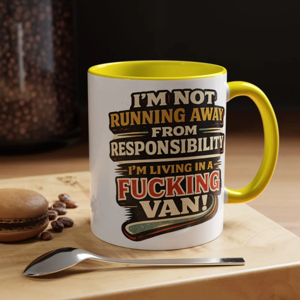12742105208074801251_2048.jpeg Accent Coffee Mug (11, 15oz) — "I`m Not running Away" Design F**K-Line