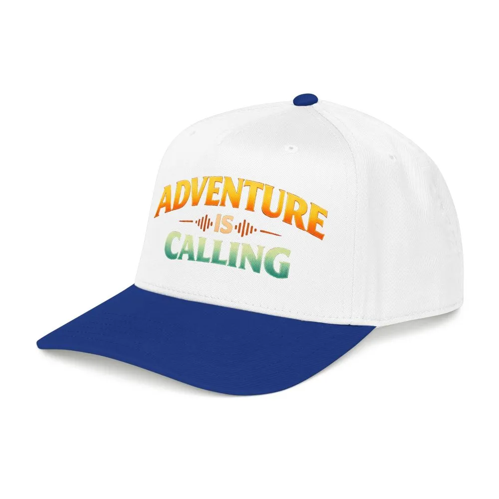 Baseball Cap - "Adventure Is Calling" Design Scenic-Line