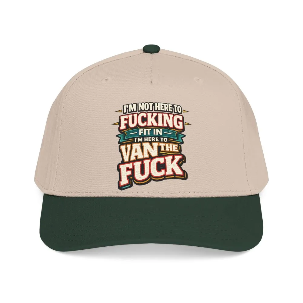 Baseball Cap - "I´m Not Here To Fucking Fit In" Design F**K-Line