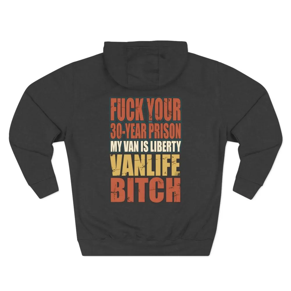 12786034124671005568_2048.jpeg Three-Panel Fleece Hoodie - "Fuck Your 30 Year" Design F**K-Line