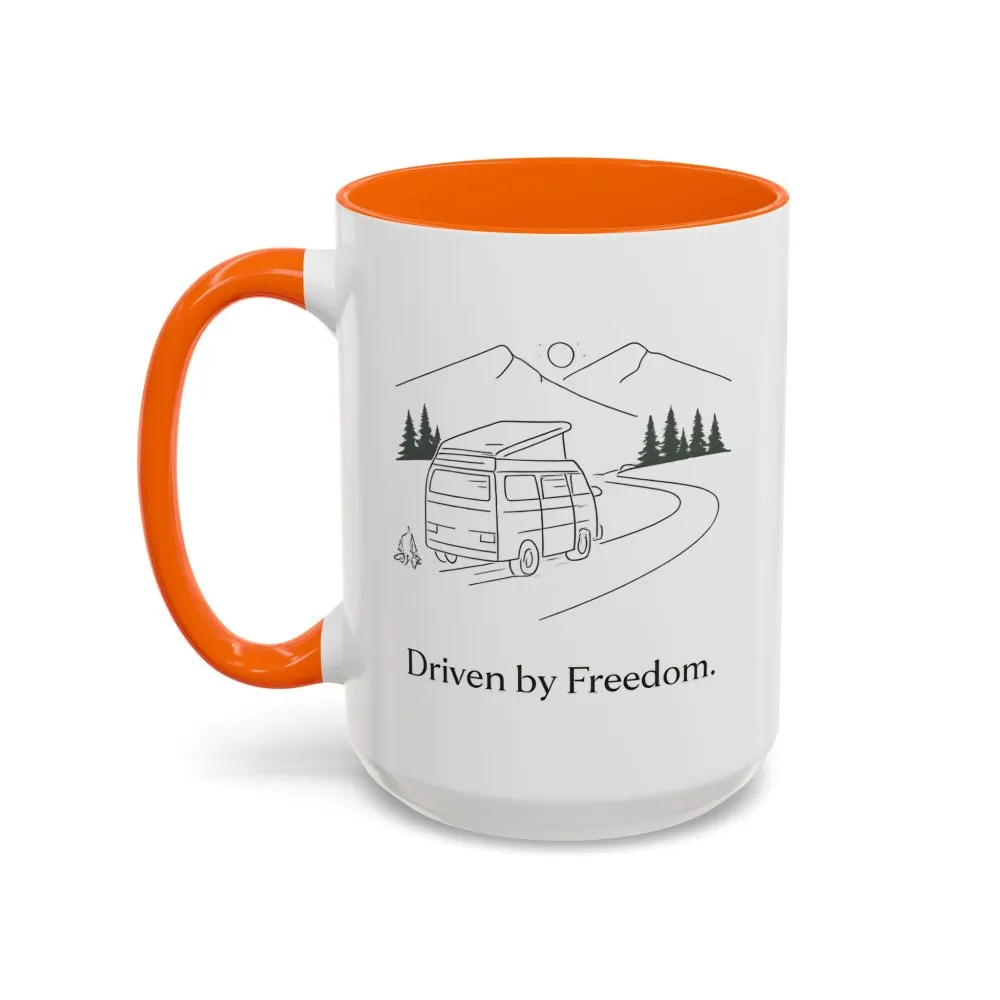 12790559533629186392_2048.jpeg Accent Coffee Mug (11, 15oz) — "Driven By Freedom" Design Minimal-Line