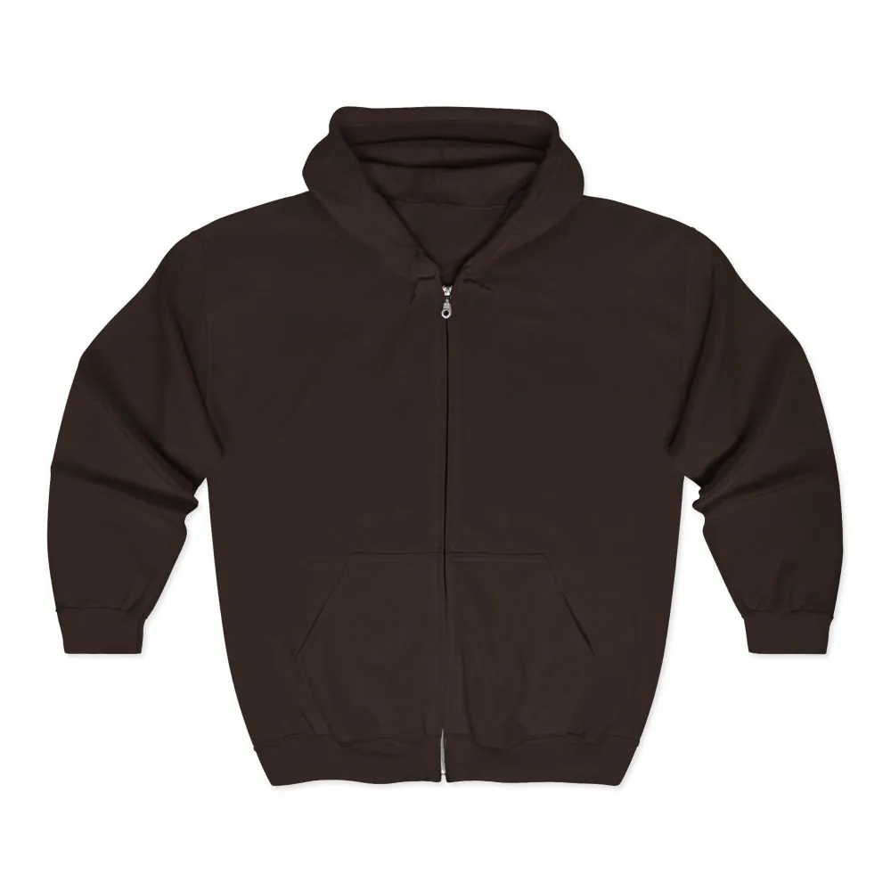12818381021252869991_2048.jpeg Zip Hoodie — "Adventure Awaits-Go Where You Feel Most Alive" (Only Back Printed) Camper Van Adventure Zip-Up