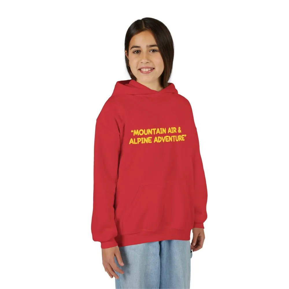 12839502268166898190_2048.jpeg Youth Hoodie(Gildan) – "Mountain Air And Alpine Adventure" (Design Sitcom-Line)
