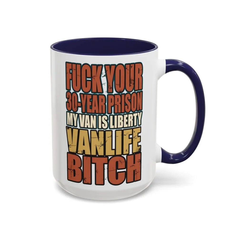12841909978962396947_2048.jpeg Accent Coffee Mug (11, 15oz) — "Fuck Your 30 Year" Design F**K-Line
