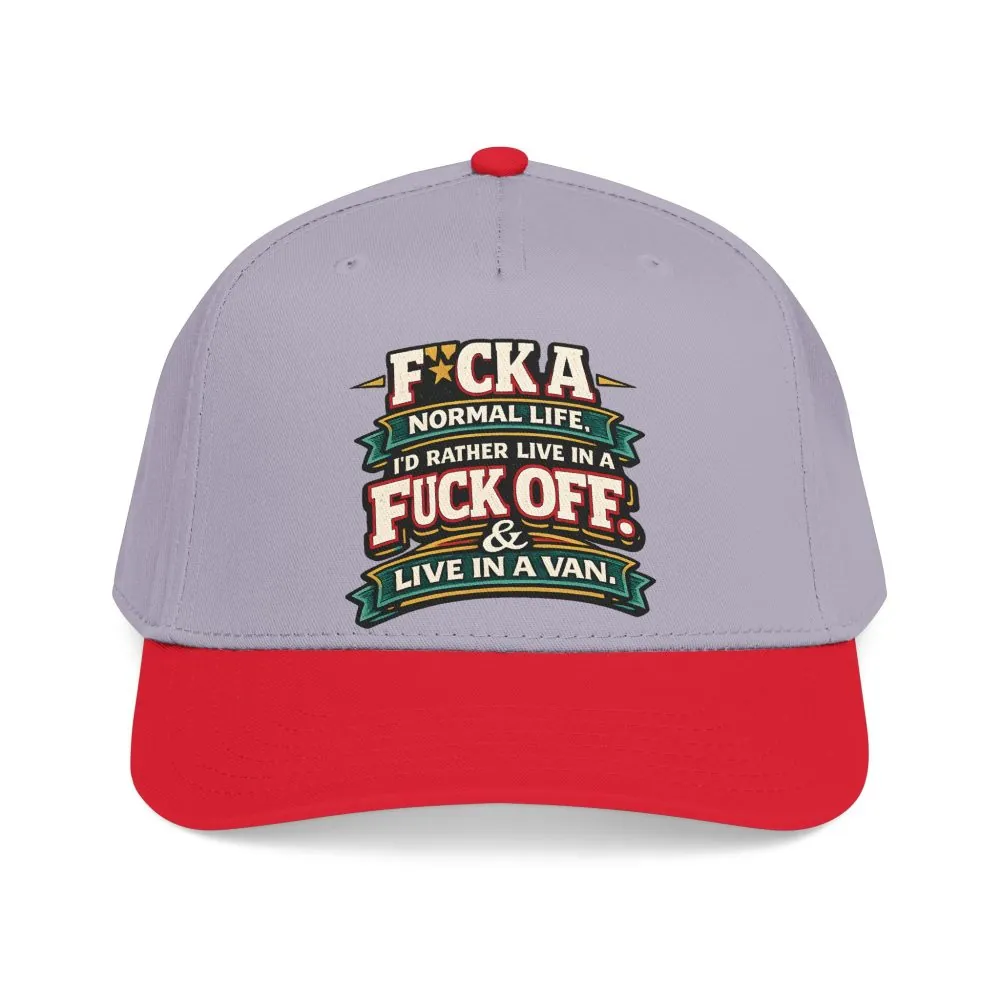 12844334622316352671_2048.jpeg Baseball Cap - "Fuck A Normal Life" Design F**K-Line