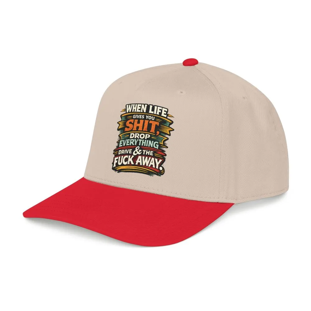 12885628032613212782_2048.jpeg Baseball Cap - "When Live Gives You Shit" Design F**K-Line