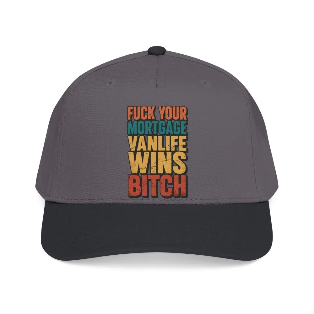 12890841862386847617_2048.jpeg Baseball Cap - "Fuck Your Mortgage" Design F**K-Line