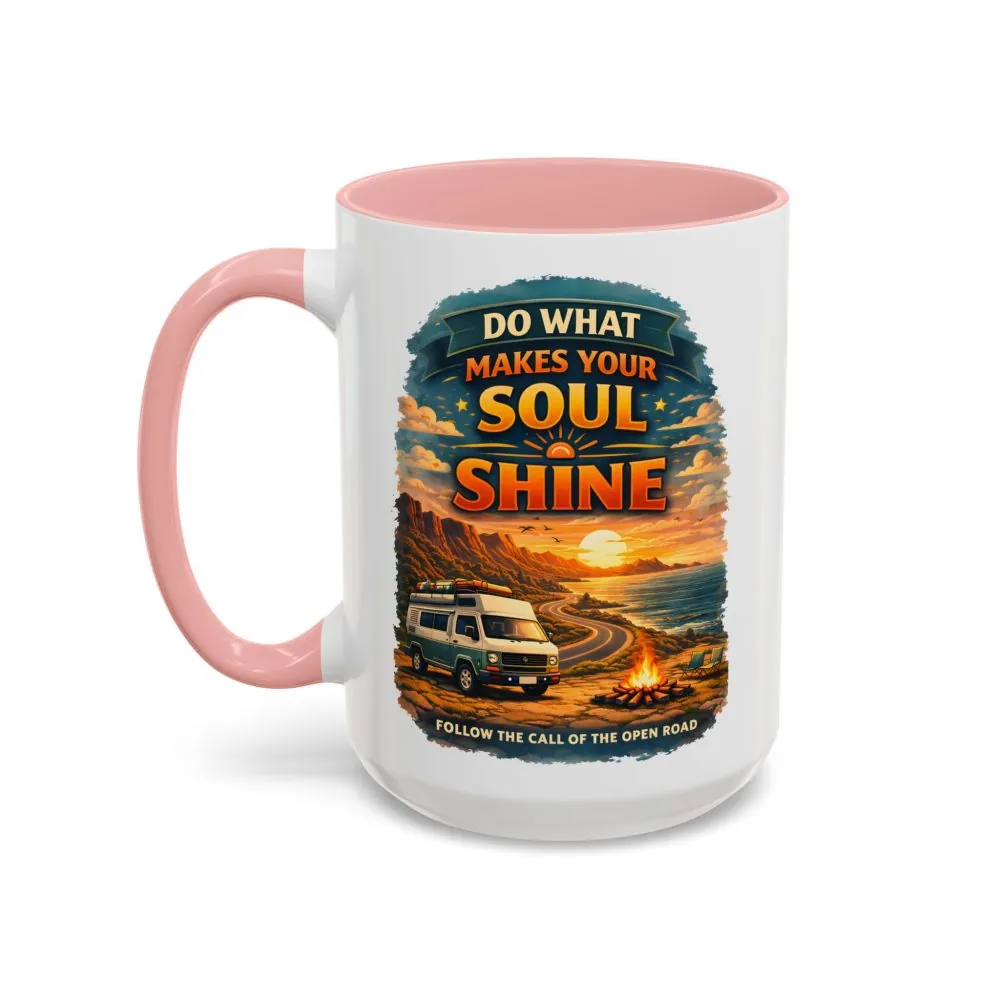 12940252168621926139_2048.jpeg Accent Coffee Mug (11, 15oz) — "Do What Makes Your Soul Shine" Design Scenic-Line