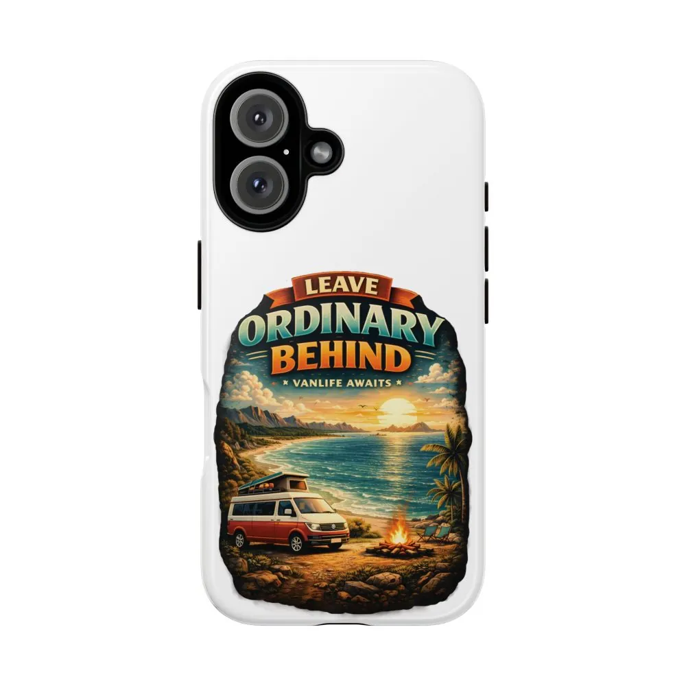 Phone Case — "Leave Ordinary Behind" (Design Scenic-Line)