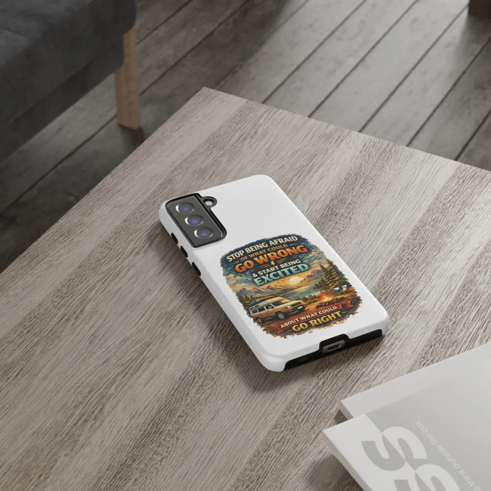 1298082636439605072_2048.jpeg Phone Case — "Stop Being Afraid" (Design Scenic-Line)