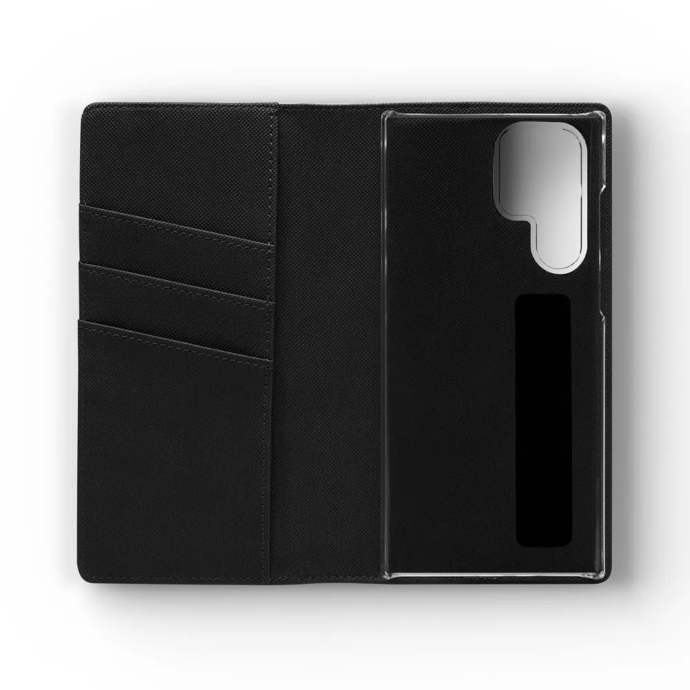 Flip Phone Case — "Fuel Your Journey, Not the Wifi" Wallet Cover
