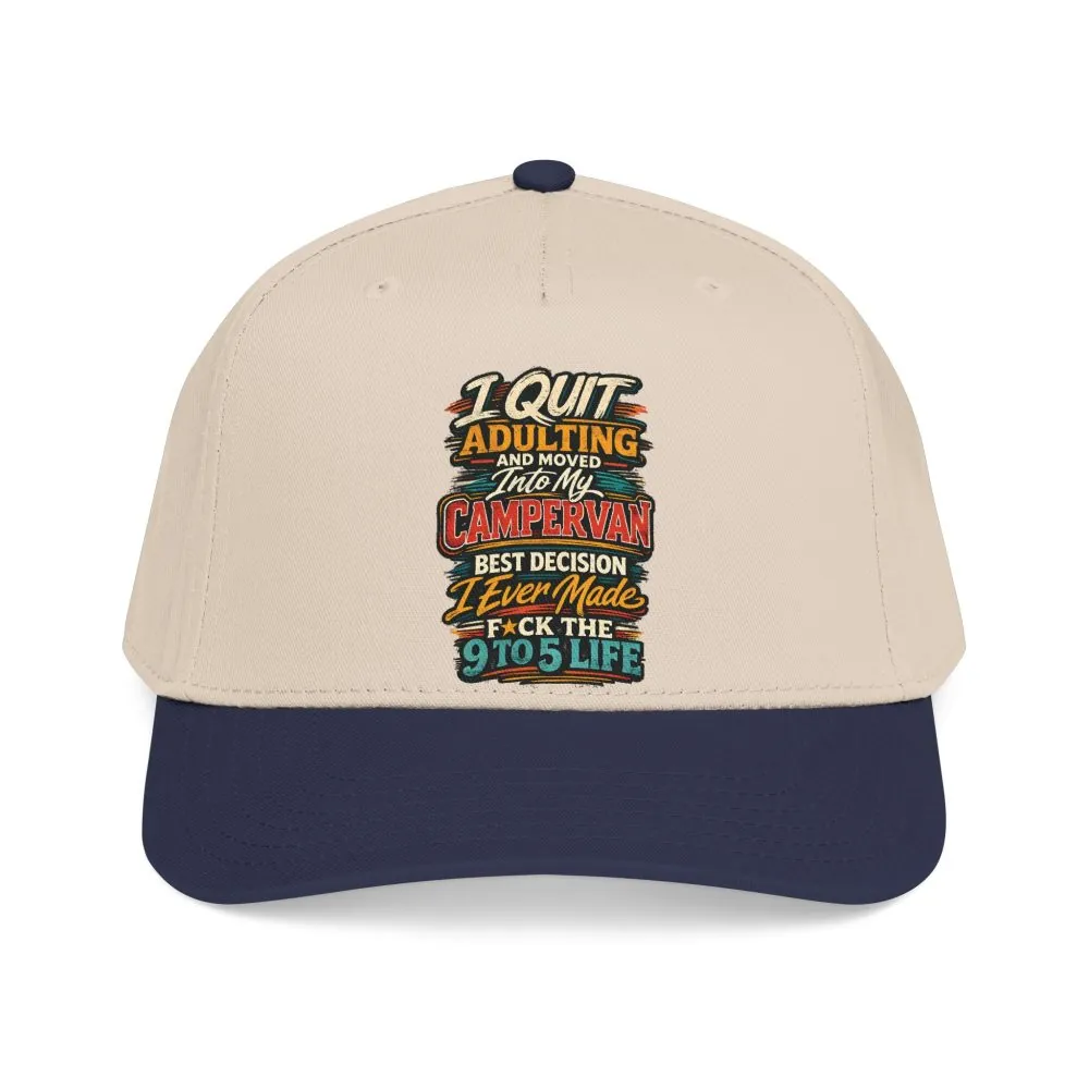 Baseball Cap - "I Quit Adulting" Design F**K-Line