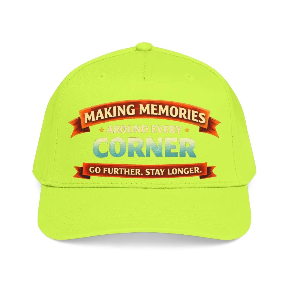 Baseball Cap - "Making Memories Around Every Corner" Design Scenic-Line