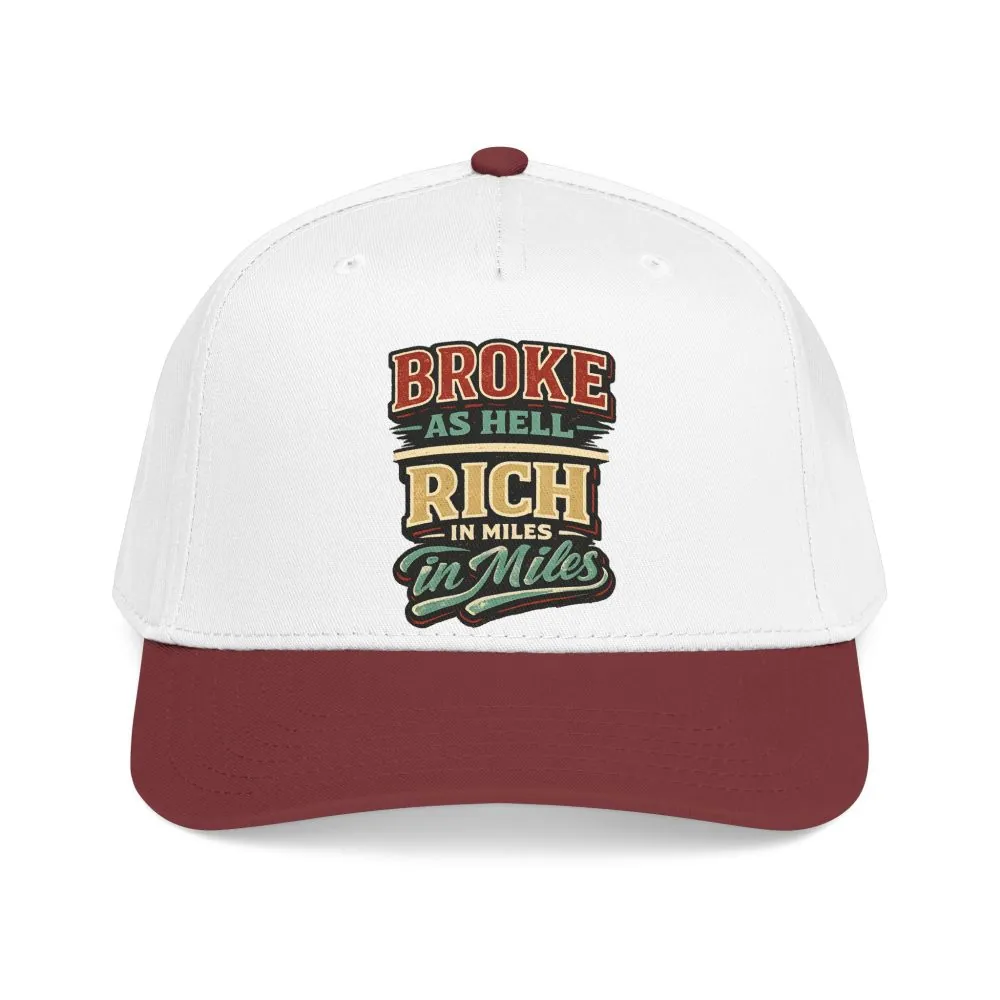 Baseball Cap - "Broke As Hell" Design F**K-Line