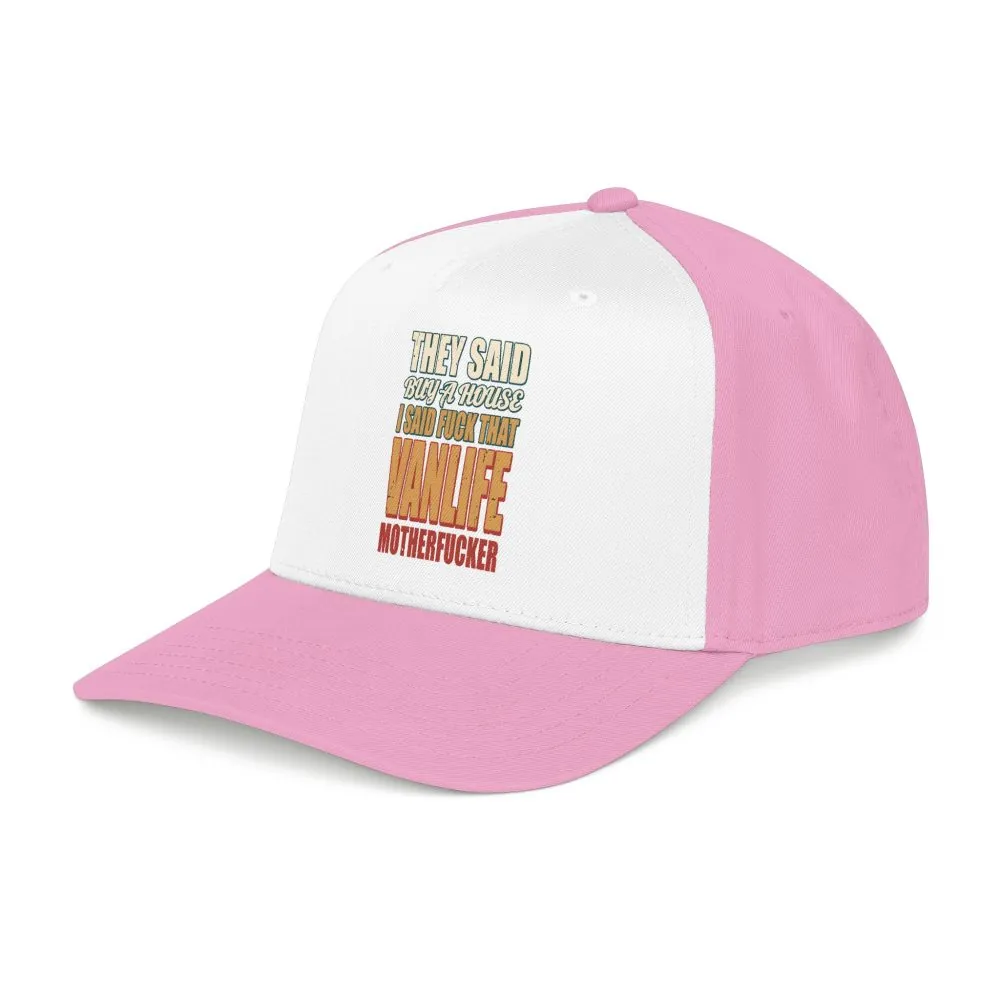 13053364992071191255_2048.jpeg Baseball Cap - "They Said Buy A House" Design F**K-Line