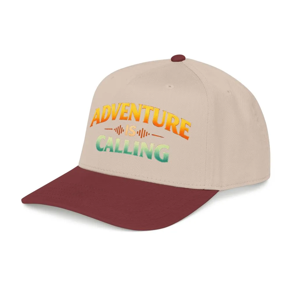 Baseball Cap - "Adventure Is Calling" Design Scenic-Line