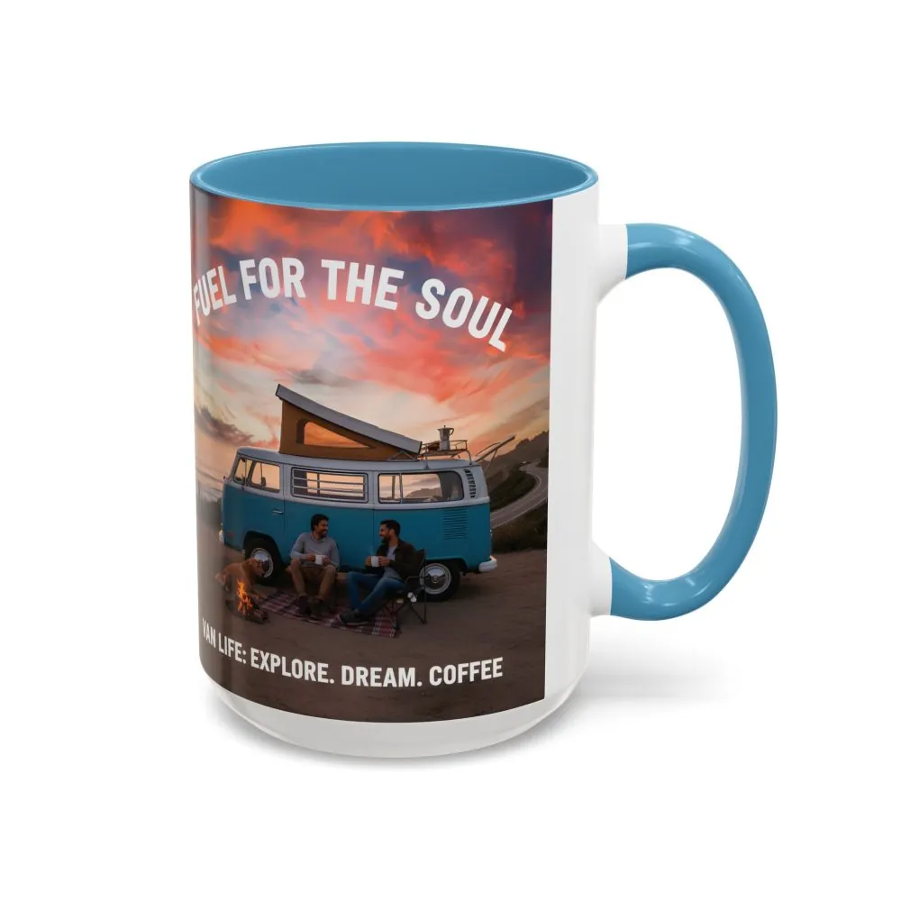 13108763506947449291_2048.jpeg Accent Coffee Mug (11, 15oz) — "Fuel for the Soul"