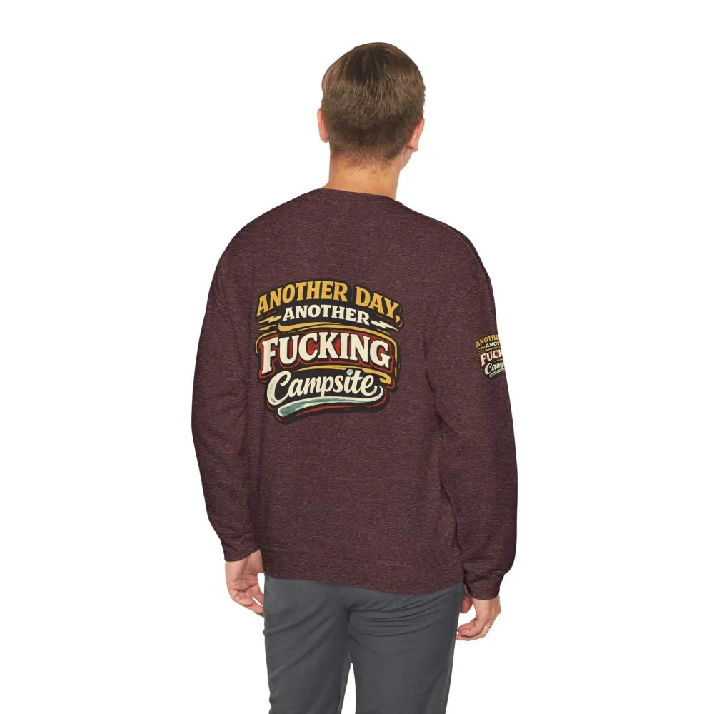 Unisex Heavy Blend™ Crewneck Sweatshirt — "Another Day" Design F**K-Line