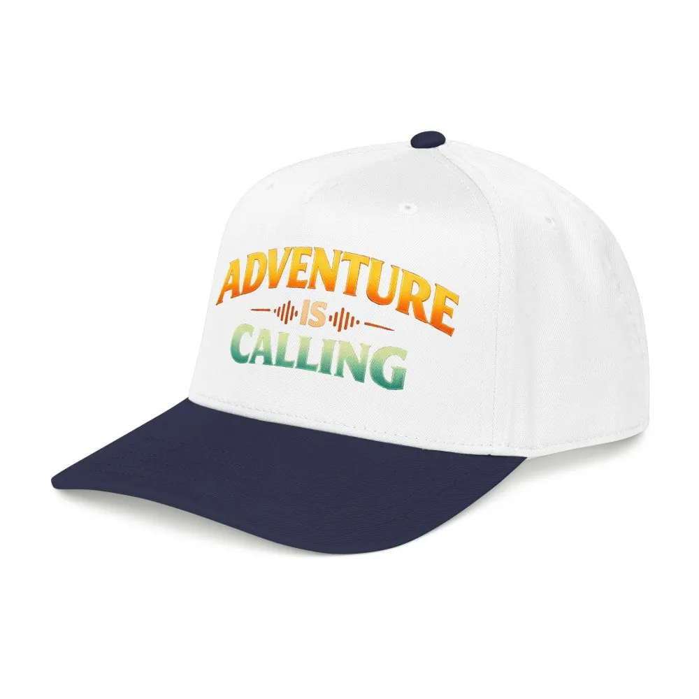 Baseball Cap - "Adventure Is Calling" Design Scenic-Line