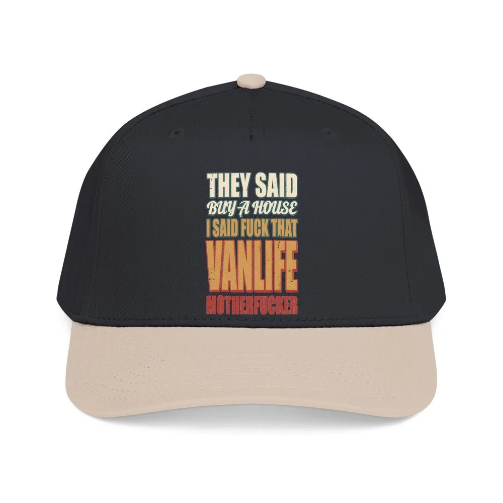 13163299154433800304_2048.jpeg Baseball Cap - "They Said Buy A House" Design F**K-Line