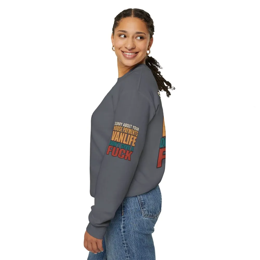 13186072408636228426_2048.jpeg Unisex Heavy Blend™ Crewneck Sweatshirt — "Sorry About Your House Payments" Design F**K-Line