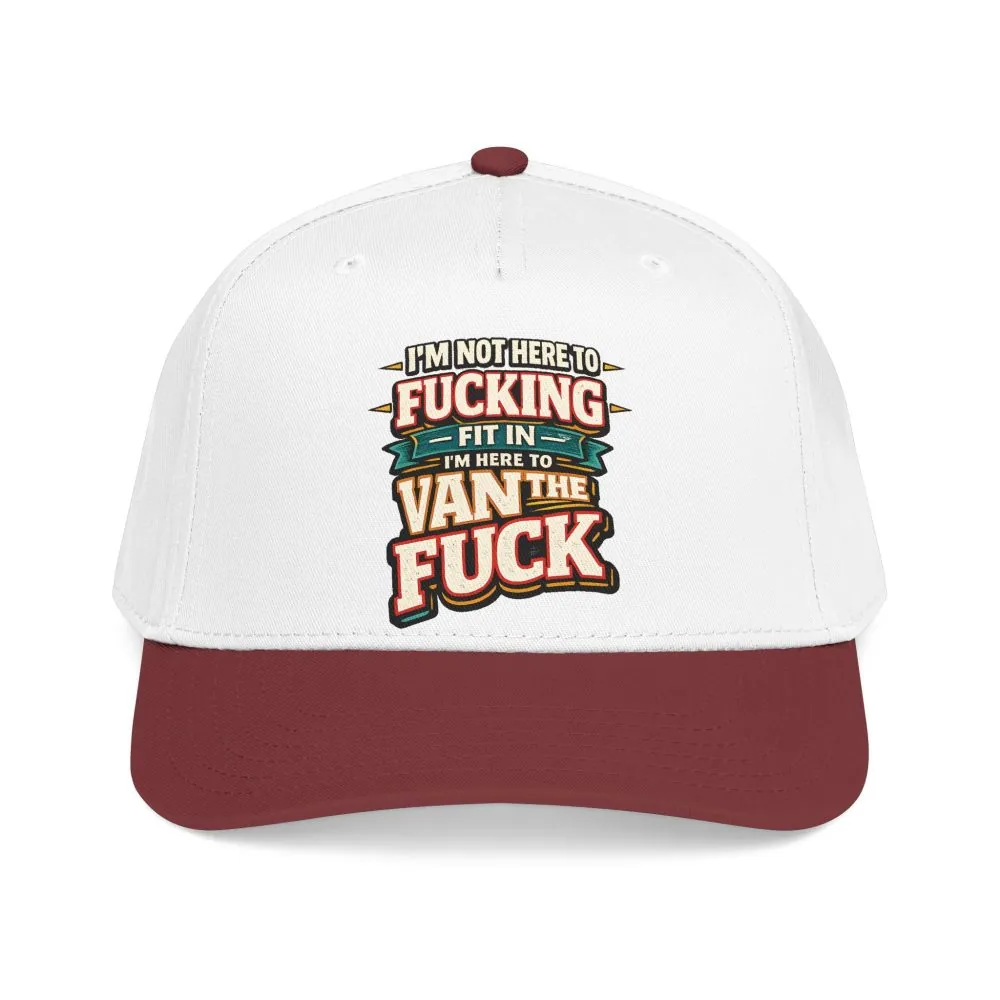 Baseball Cap - "I´m Not Here To Fucking Fit In" Design F**K-Line