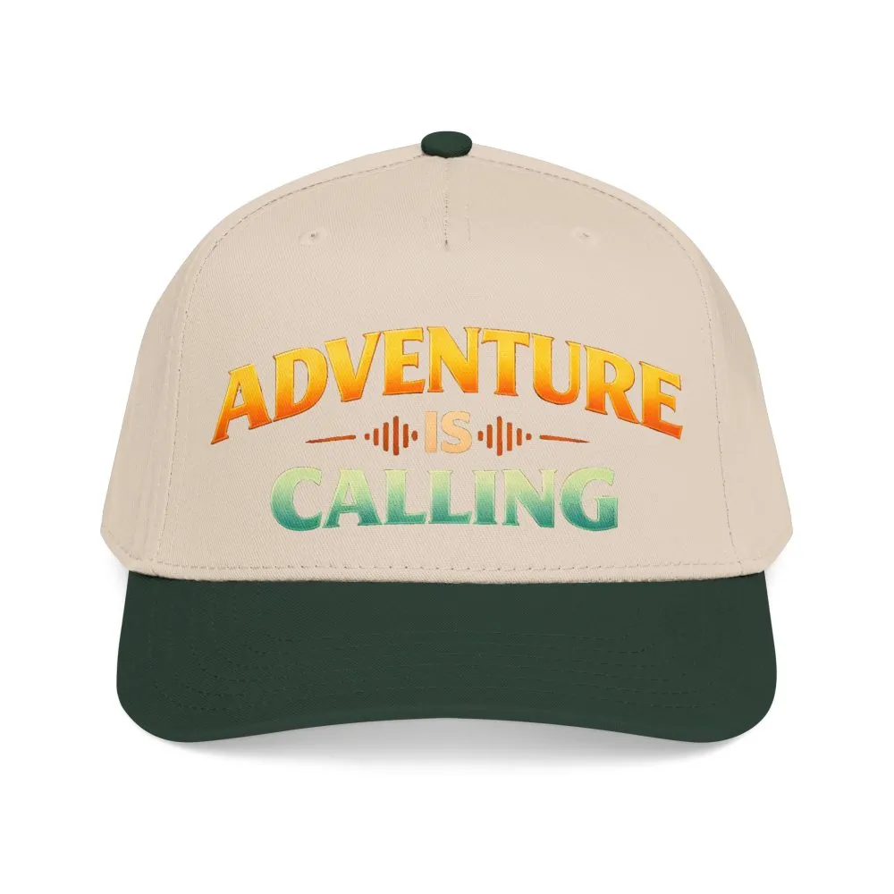 Baseball Cap - "Adventure Is Calling" Design Scenic-Line