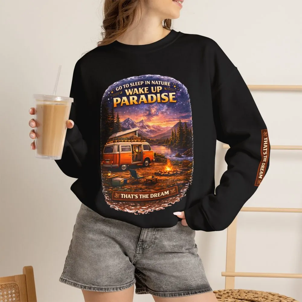 13297820878171833591_2048.jpeg Unisex Heavy Blend™ Crewneck Sweatshirt — "Go To Sleep Nature " Design Scenic-Line