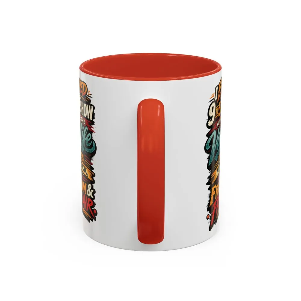 13336180984280295440_2048.jpeg Accent Coffee Mug (11, 15oz) — "I Escaped The 9 To 5" Design F**K-Line