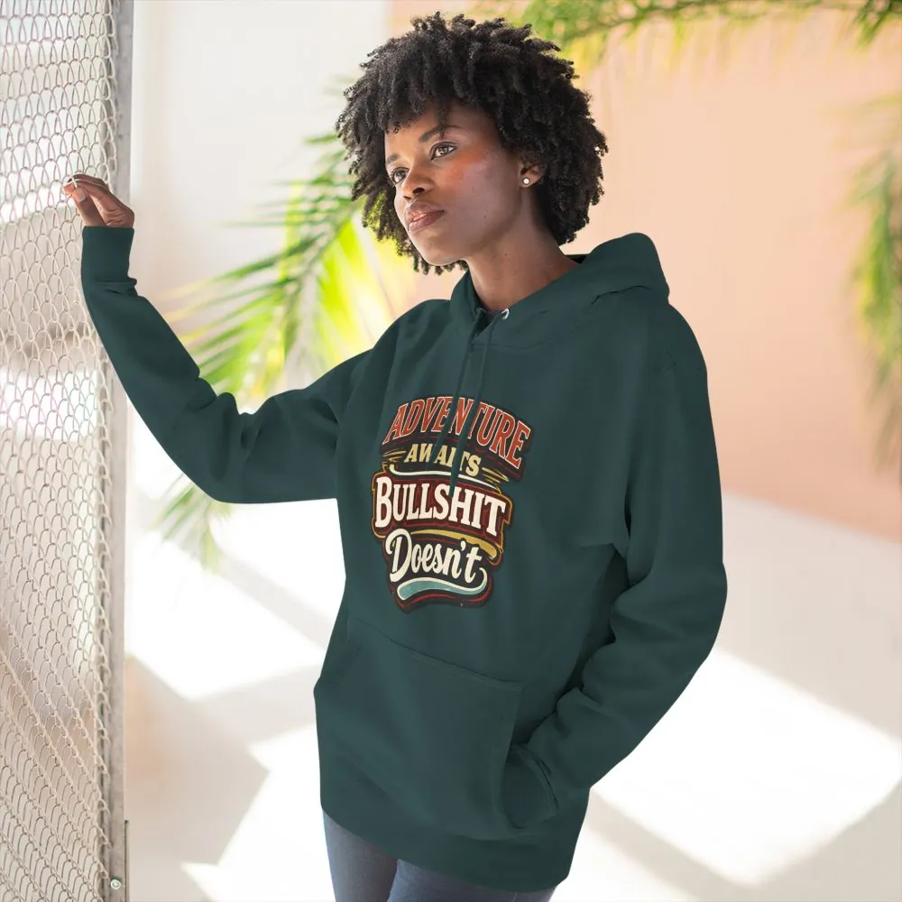 13369078012043500304_2048.jpeg Three-Panel Fleece Hoodie - "Adventure Awaits" Design F**K-Line