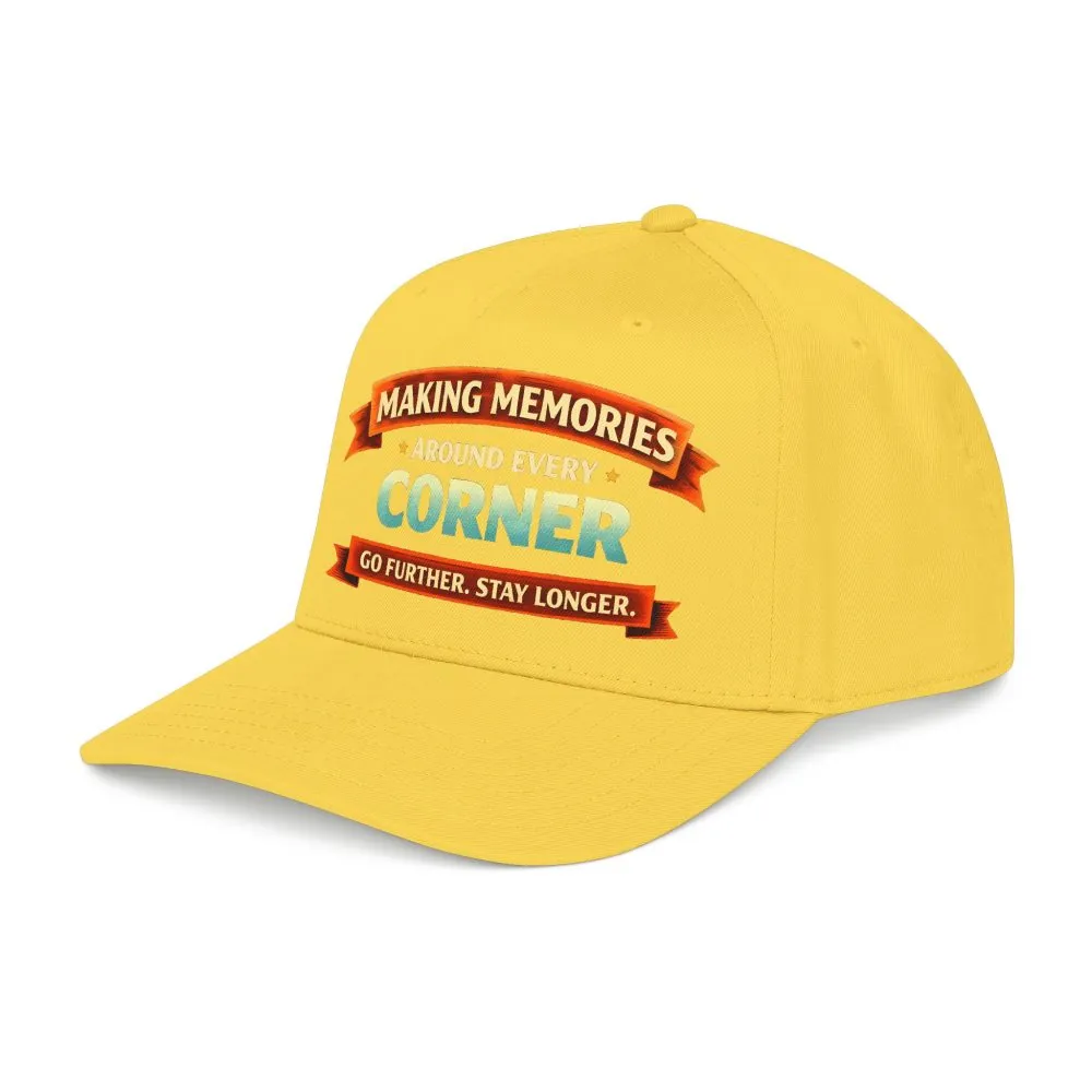 Baseball Cap - "Making Memories Around Every Corner" Design Scenic-Line