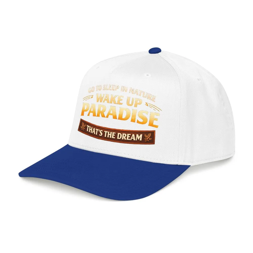 13407898691946410727_2048.jpeg Baseball Cap - "Go sleep Nature-Wake Up Paradise" Design Scenic-Line
