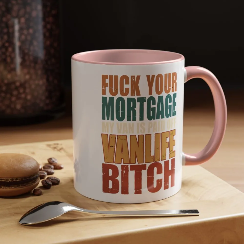 13413900380388766521_2048.jpeg Accent Coffee Mug (11, 15oz) — "Fuck Your Mortgage" Design F**K-Line